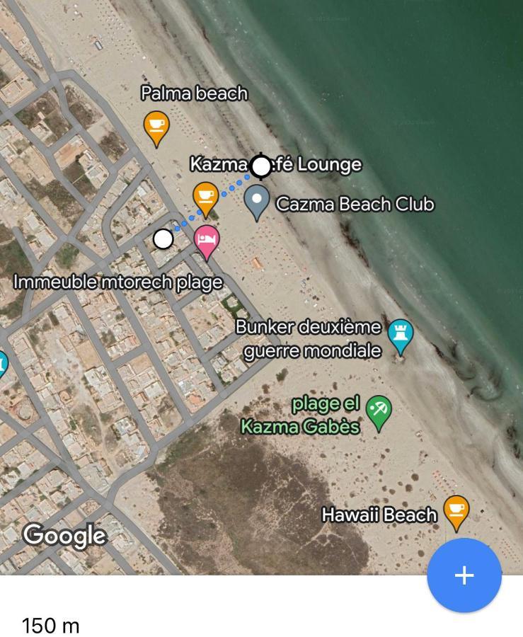 Dar Almasyaf, Maison Bord De Mer Gabès Buitenkant foto